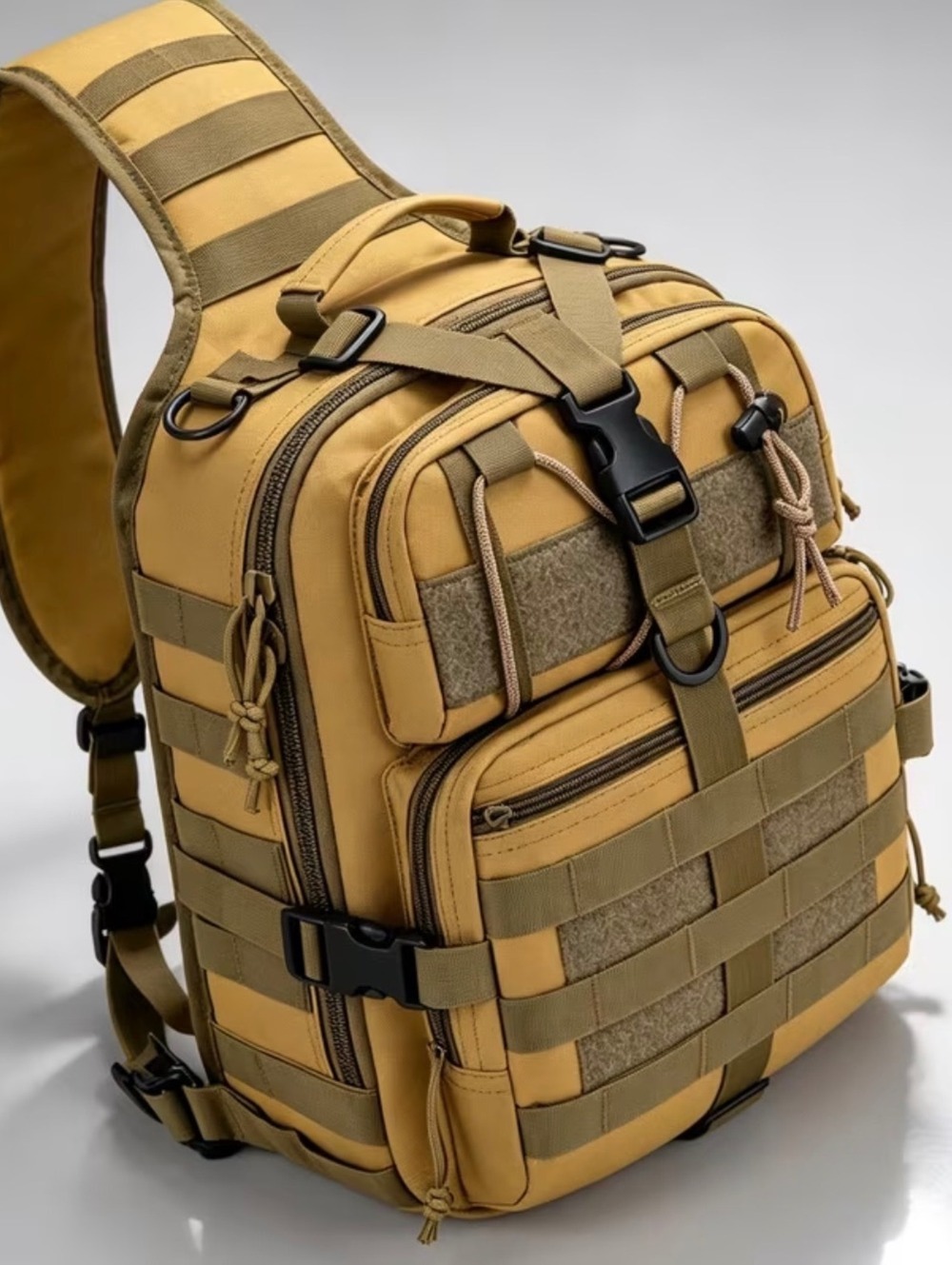 Coyote tactical sling backpack